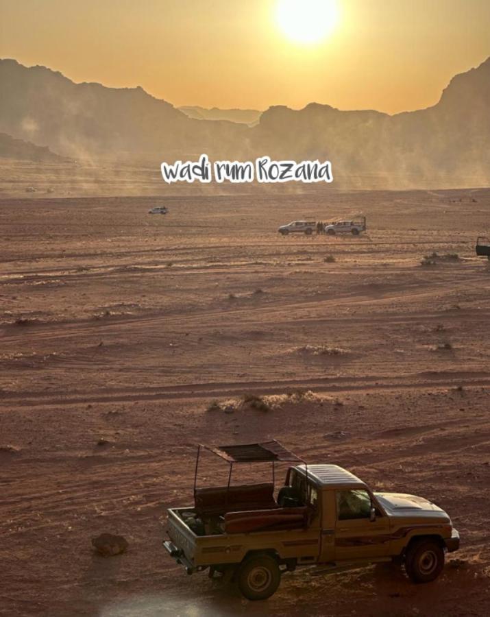 Wadi Rum Rozana Camp Exteriör bild