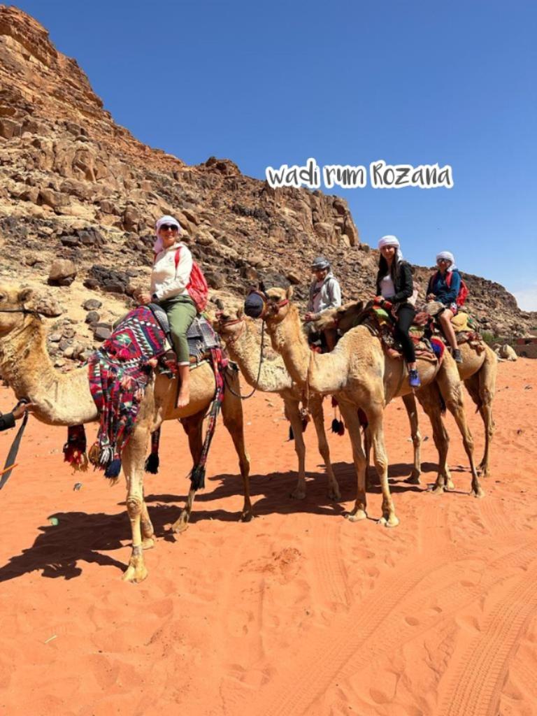Wadi Rum Rozana Camp Exteriör bild